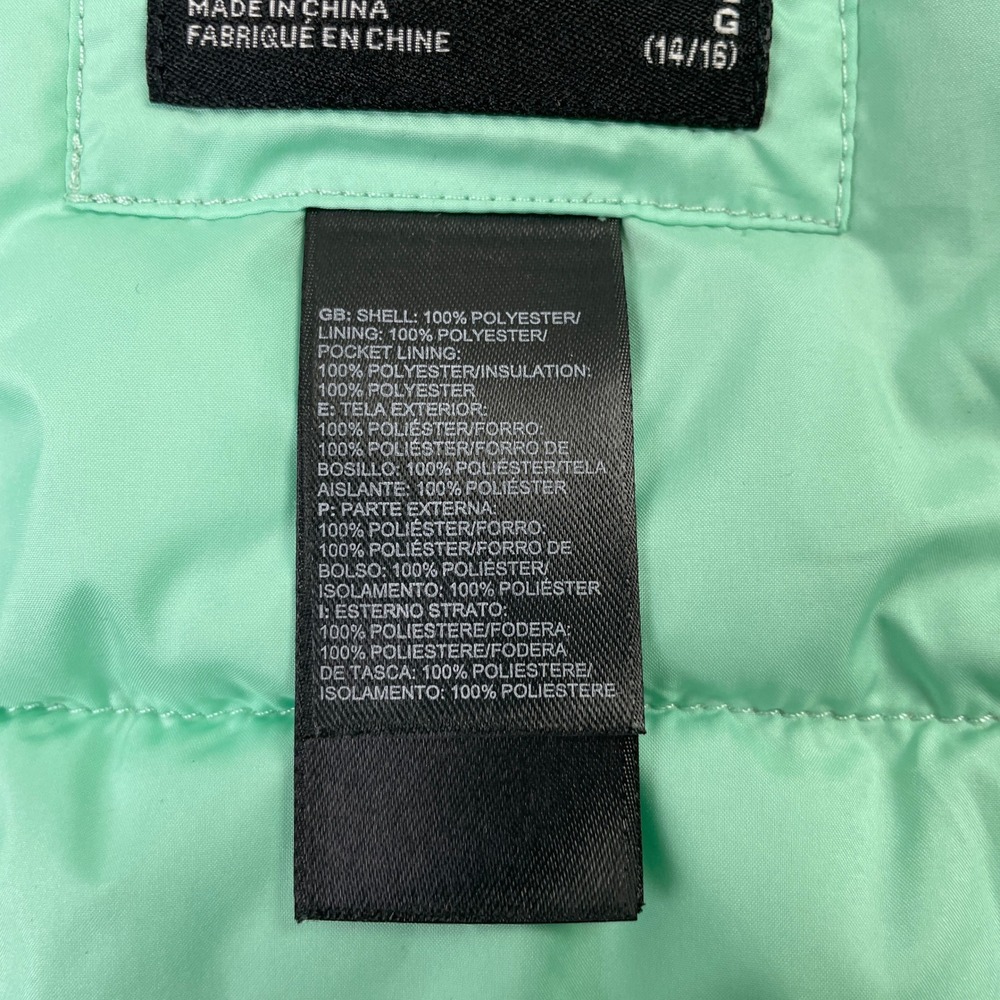 North Face Jacket Girls Large Gray Green Kira Triclimate 3-in-1 HyVent Hooded L - Picture 9 of 13